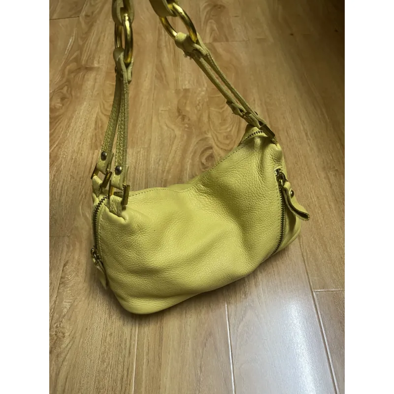 Túi nữ đeo vai 22x15x9 da thật 2hand 996729