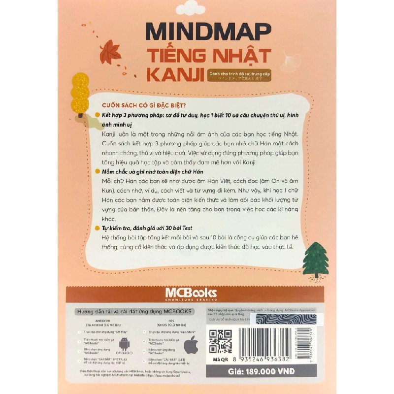 Mind Map Tiếng Nhật Kanji - Dành Cho Trình Độ Sơ, Trung Cấp - Minh Anh, Xuân Thu 178586