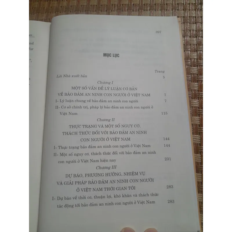 BẢO ĐẢO AN NINH CON NGƯỜI Ở VIỆT NAM 932707
