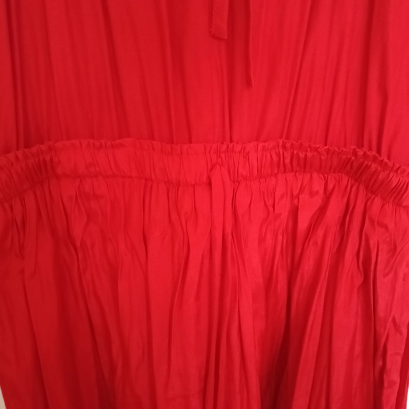 Đầm đỏ rút eo IVY moda size XL 548968