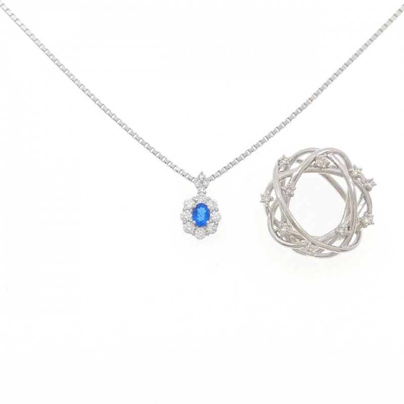 Dây chuyền Auinight PT900/PT850 2WAY 0.122CT - Hàng hiệu Chính hãng 858031