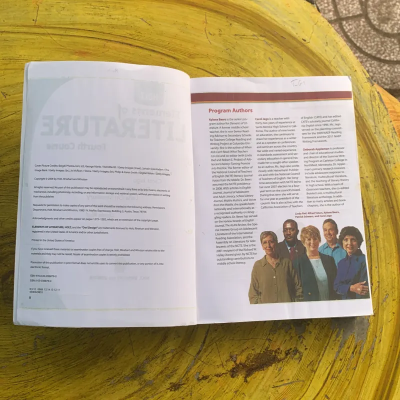 ELEMENTS OF LITERATURE fourth course 1 & 2 976652