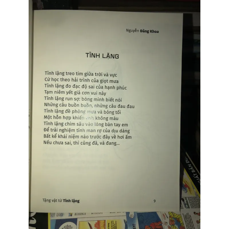 Tặng vật từ tĩnh lặng - Nguyễn Đăng Khoa  1025198