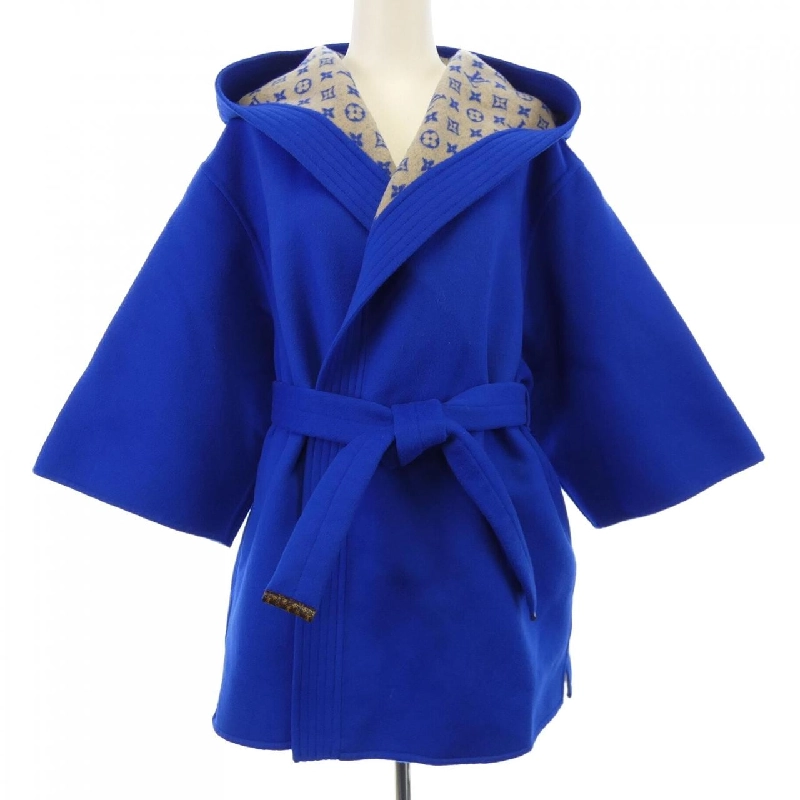 Áo khoác wrap màu xanh hoàng gia LOUIS VUITTON FOCO20QWE - Hàng hiệu Authentic 812680