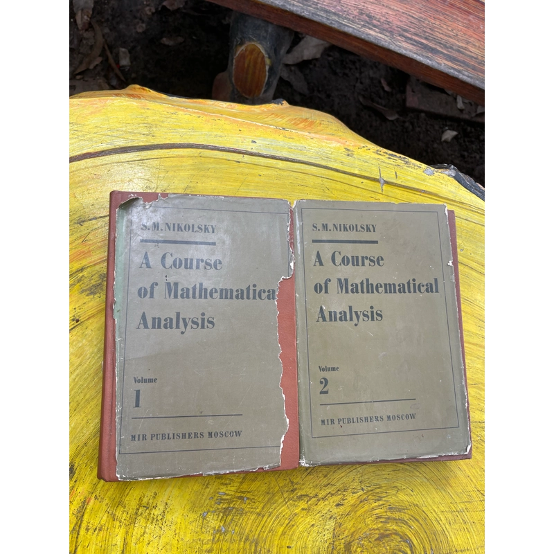 A COURSE OF MATHEMATICAL ANALYSIS VOLUME 1+2 - S.M.NIKOLSKY 543856