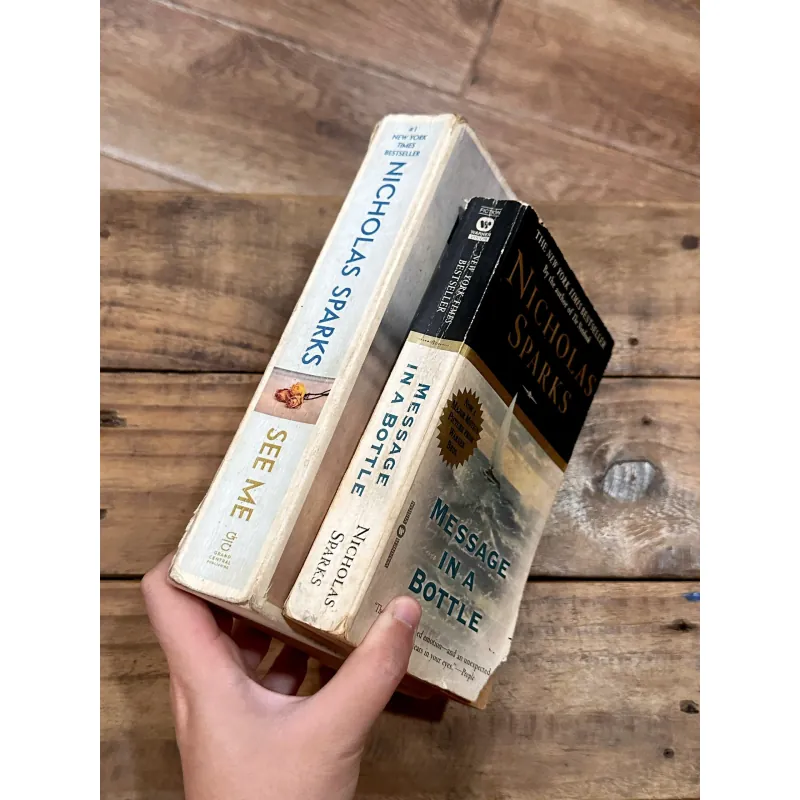 Combo Sách Nicholas Spark - See Me/Message In A Bottle 736327