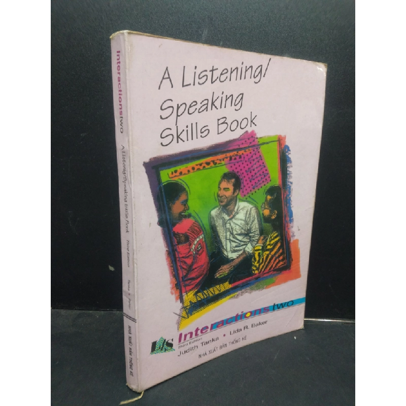 A listening/speaking skills book - Interactions TWO 2001 mới 60% ố vàng có viết HCM2504 chuyên môn ngoại ngữ 138140