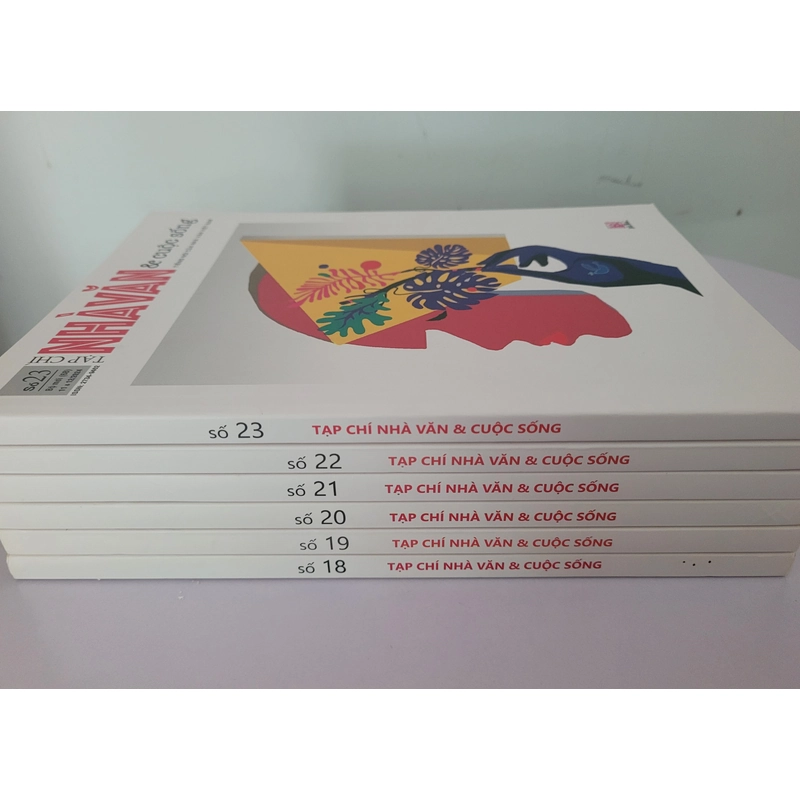 Tạp chí Nhà văn & Cuộc sống - trọn bộ năm cuối cùng (mới 100%) 476819