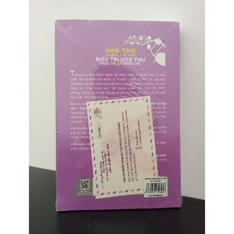 (Combo 2 Cuốn) Ung Thư - Tin Đồn Và Sự Thật Ruy Băng Tím New 100% ASB2302 346635