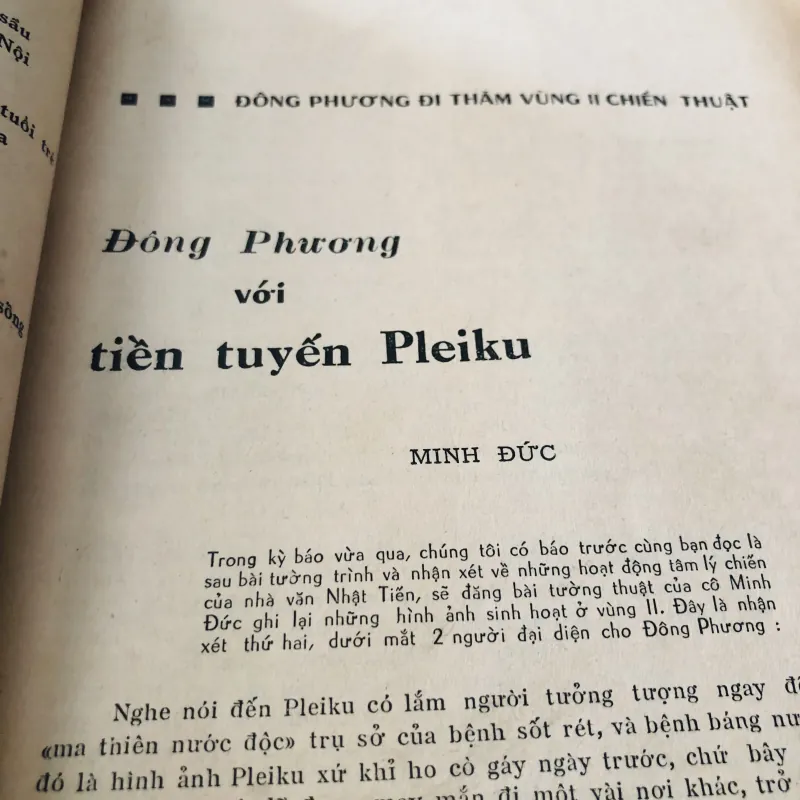 TẠP CHÍ ĐÔNG PHƯƠNG – SỐ 11–12 (1965) Ấn bản gộp số 11 & 12 929467