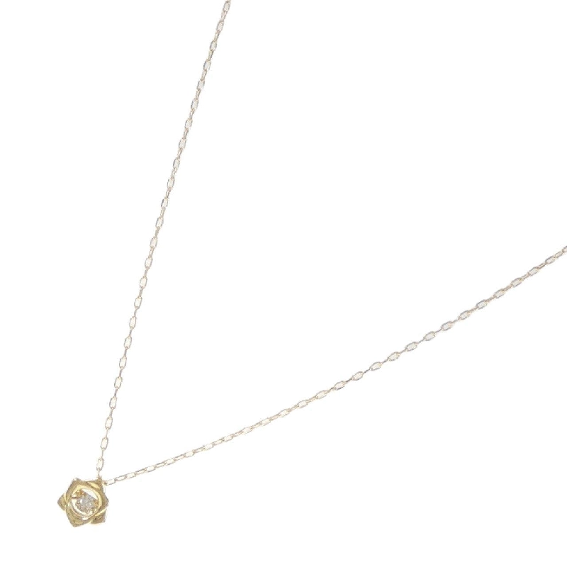 K18YG Dây chuyền kim cương 0.046CT - Hàng hiệu Chính hãng 862342