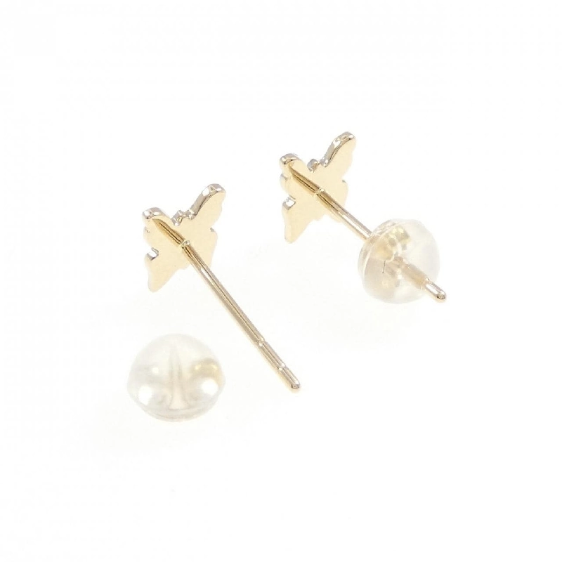 Bông tai bướm 750YG/750WG/K18YG - Hàng hiệu Authentic 870861