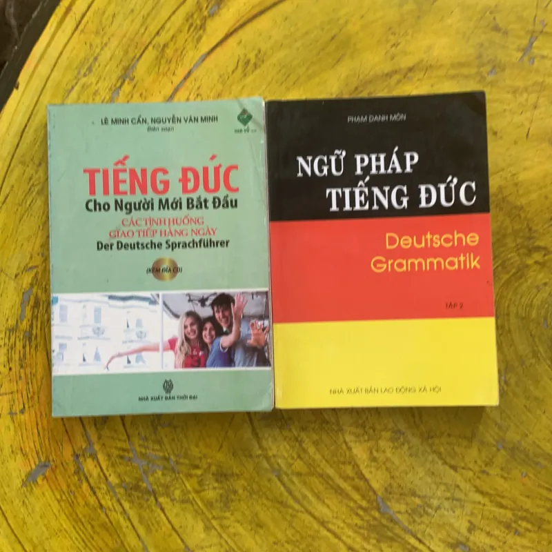 COMBO TIẾNG ĐỨC CHO NGƯỜI MỚI BẮT ĐẦU & NGỮ PHÁP TIẾNG ĐỨC tập 2 1009171