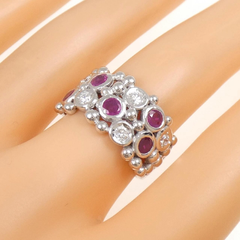 Nhẫn Ruby 750WG 1.03CT - Hàng hiệu Chính hãng 851031