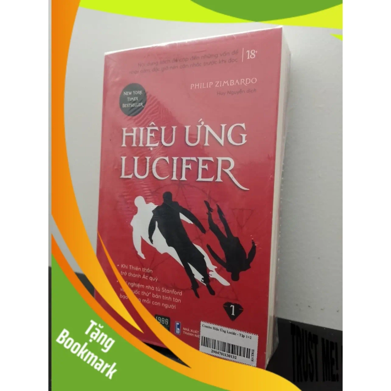 (TẶNG BOOKMARK) Combo Hiệu Ứng Lucifer - Tập 1+2 Philip Zimbardo New 100% RBK.ASB2703 941847