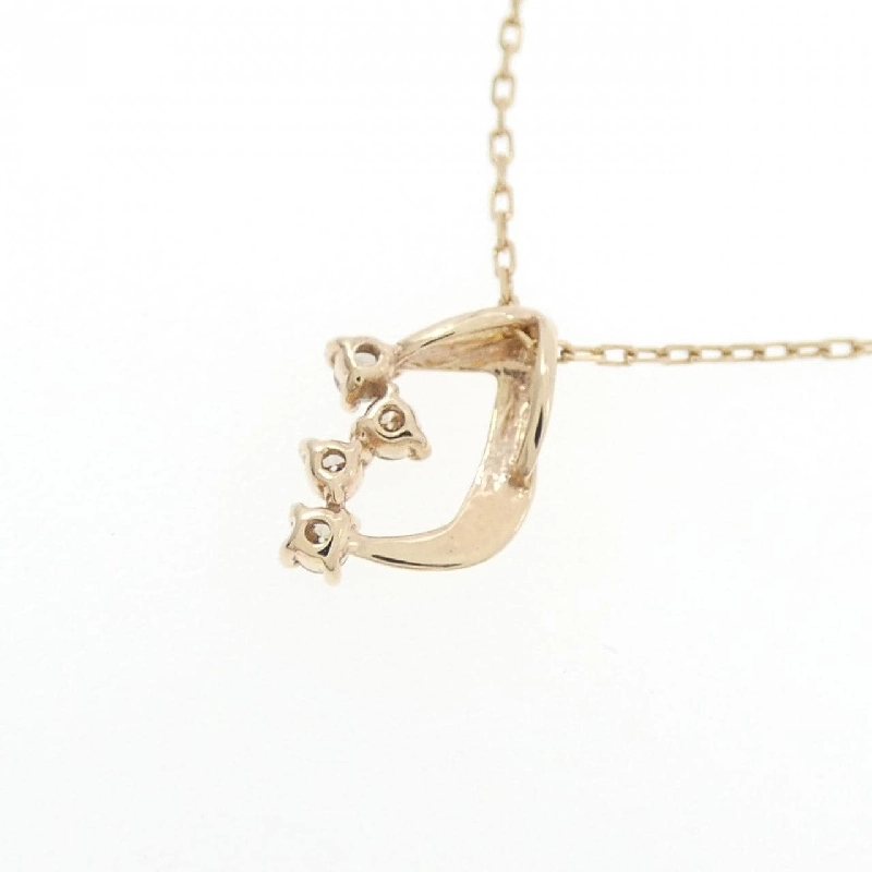 K10YG Dây chuyền kim cương 0.03CT - Hàng hiệu Authentic 857898