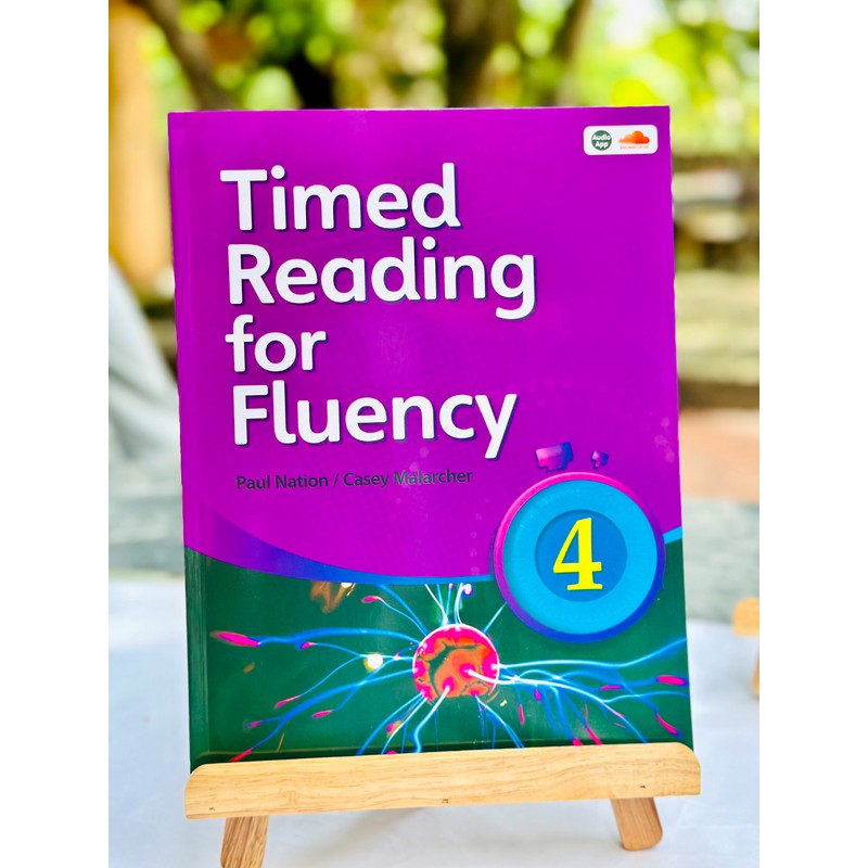 Bộ sách Timed reading for fluency (bộ 4 cuốn có file nghe) 194653