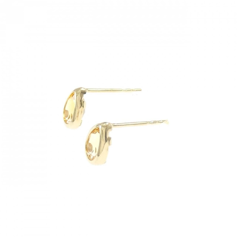 K18YG Citrine Bông tai - Hàng hiệu Chính hãng 870064