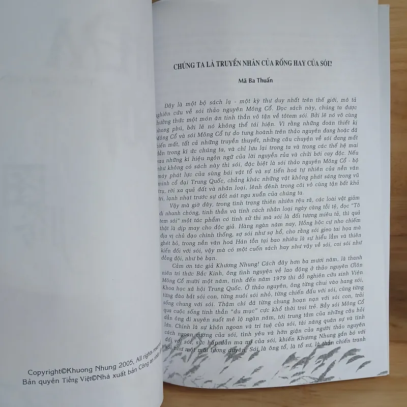 Tôtem Sói (Wolf Totem) - Khương Nhung 715195