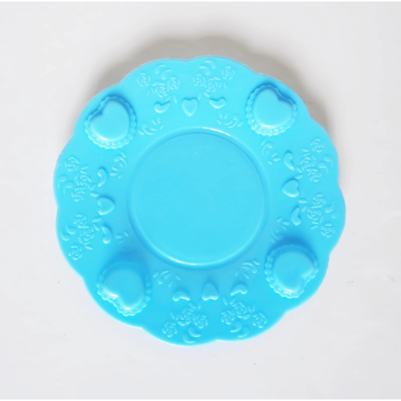 Lô chén, dĩa, muỗng nhựa mini trong bộ chơi đồ hàng xưa phiên bản tuổi thơ 9x 454832