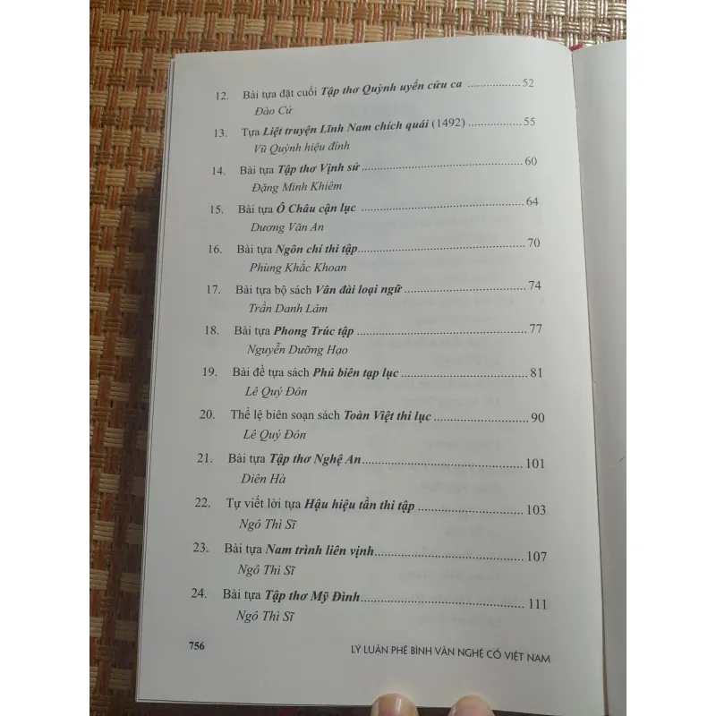 LÝ LUẬN PHÊ BÌNH VĂN NGHỆ CỔ VIỆT NAM 752471