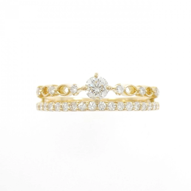 Nhẫn kim cương K18YG 0.40CT - Hàng hiệu Authentic 847022