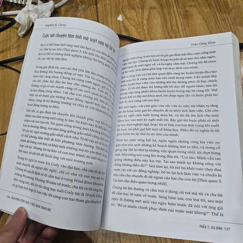 Cảm hứng sống theo 7 thói quen thành đạt (mất bìa, đủ nội dung)
 723301