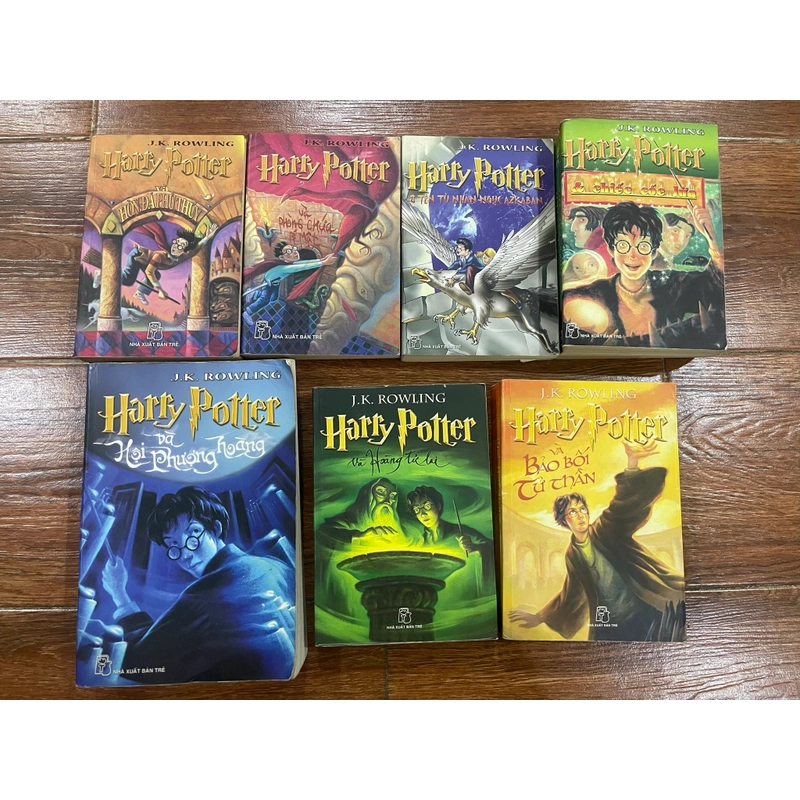 Harry Potter full bộ 7 tập bìa hoạt hình( số la mã) 325728