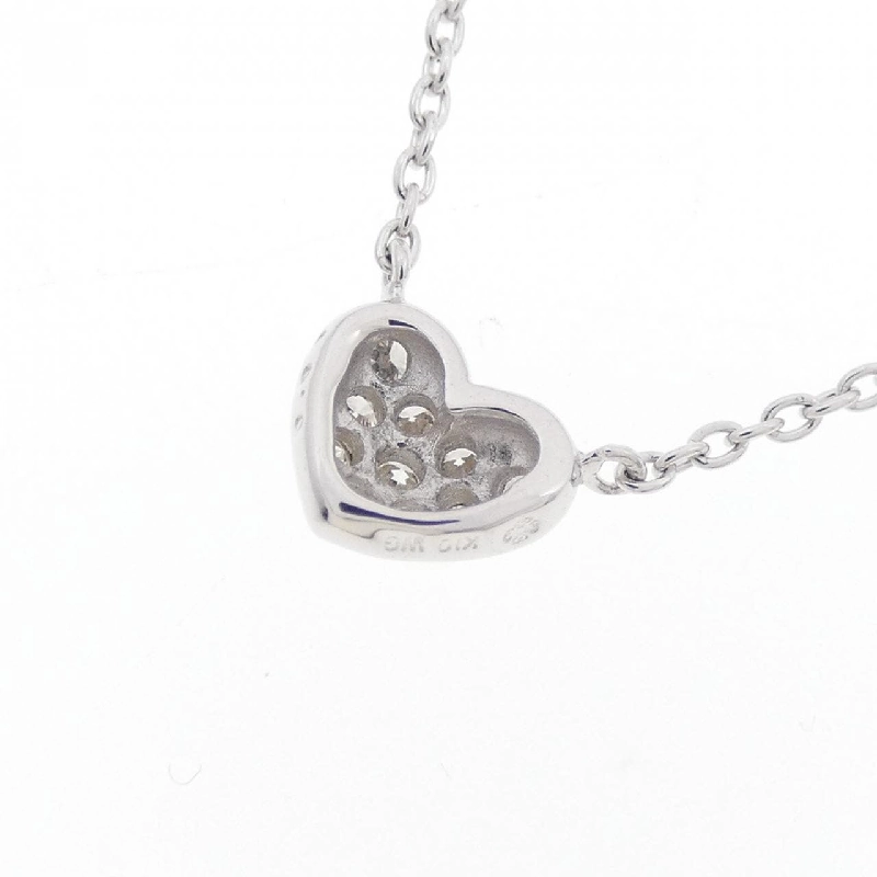 K10WG Dây chuyền kim cương hình trái tim 0.09CT - Hàng hiệu Chính hãng 860785