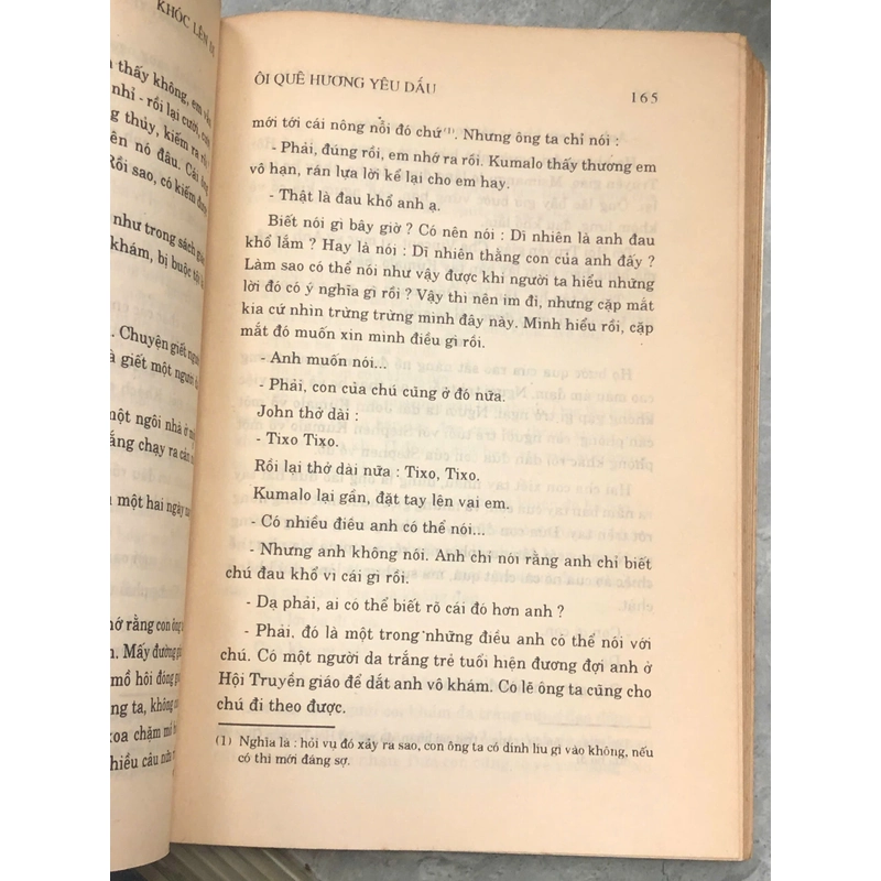 KHÓC LÊN ĐI ÔI QUÊ HƯƠNG YÊU DẤU - Alan Paton 451623