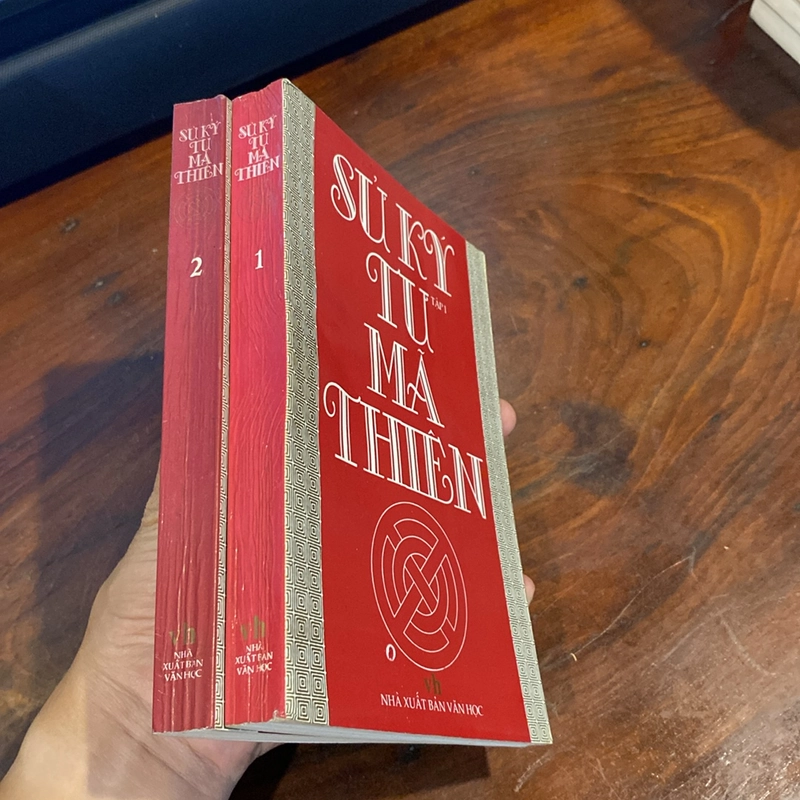 SỬ KÝ TƯ MÃ THIÊN - TRỌN BỘ 2 TẬP, XB 1997 473465