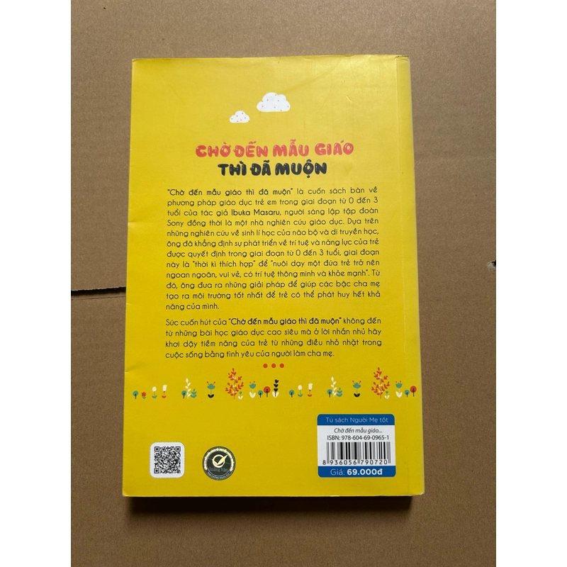 Chờ đến mẫu giáo thì đã muộn 542499
