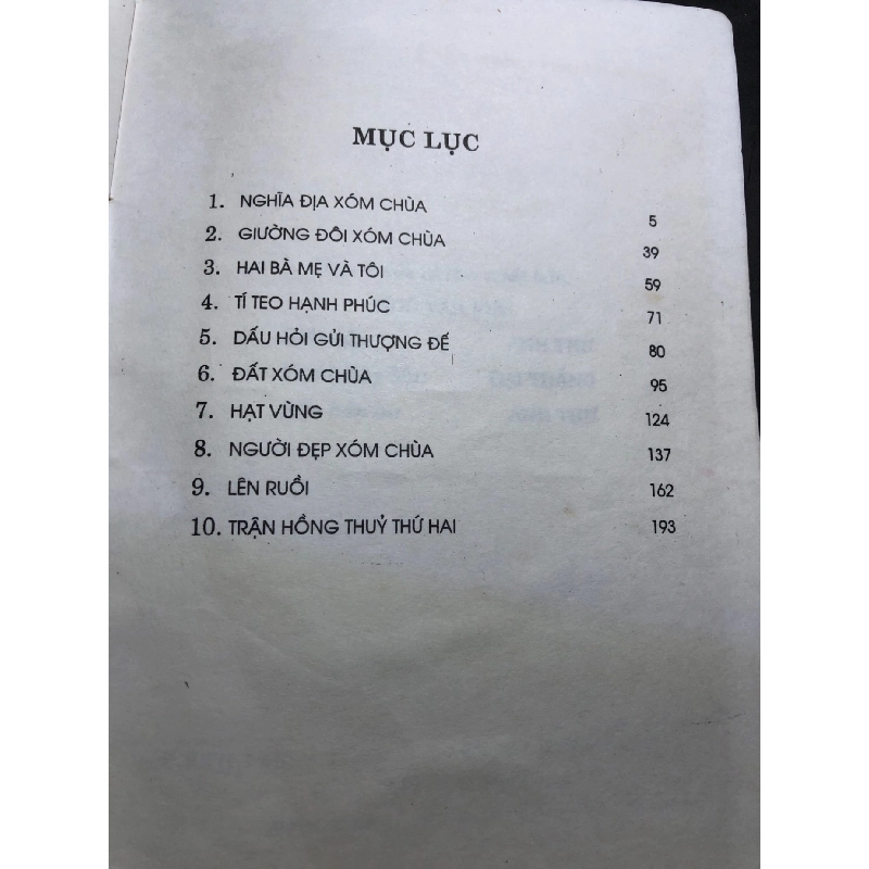 Nghĩa địa xóm chùa mới 70% ố bẩn có dấu mộc và viết nhẹ trang đầu 1999 Đoàn Lê HPB0906 SÁCH VĂN HỌC 914977