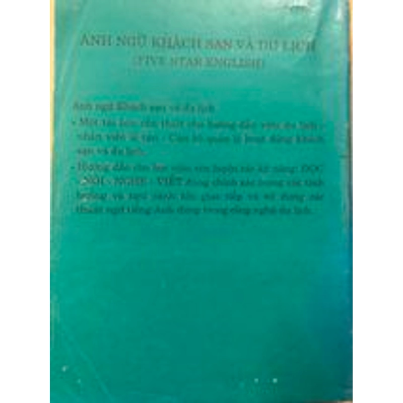 Sách Giao tiếp tiếng Anh trong khách sạn và du lịch (Song ngữ) cũ - NXB Trẻ 305504