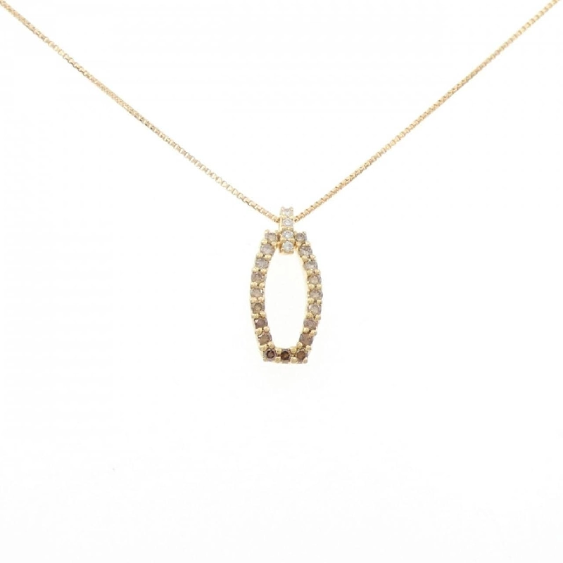 Dây chuyền kim cương K18YG 0.30CT - Hàng hiệu chính hãng 865549