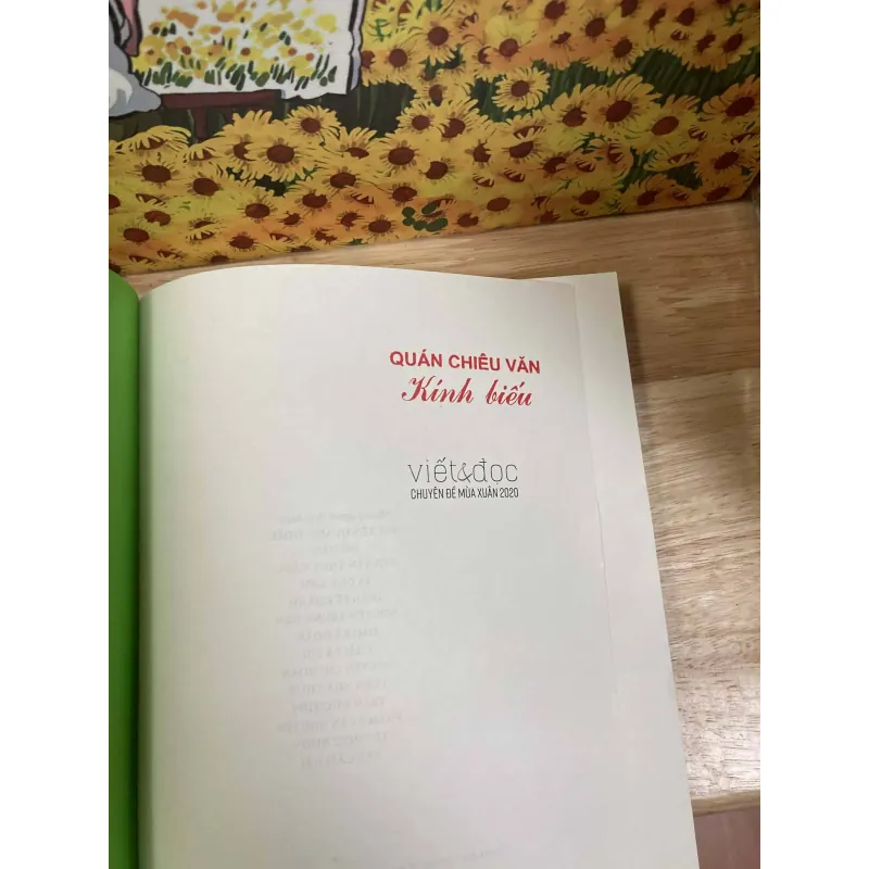 Tạp Chí Viết Và Đọc - Chuyên Đề Mùa Xuân 2020 970522