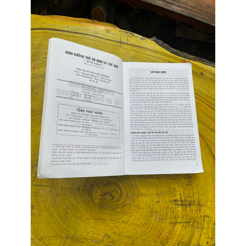 DINH DƯỠNG TRẺ SƠ SINH VÀ TRẺ NHỎ- RUTH YARON 540003