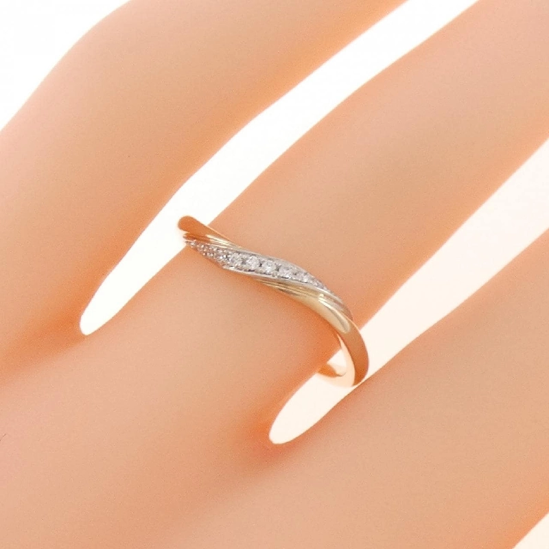 Nhẫn kim cương K18PG/PT950 - Hàng hiệu Authentic 854870