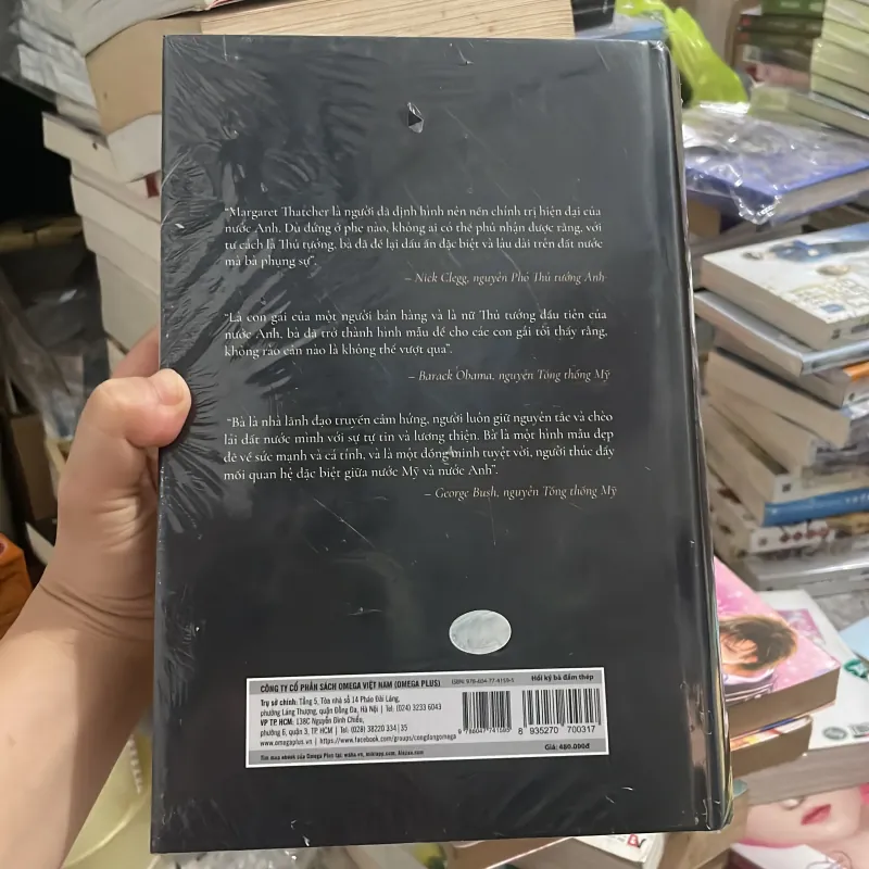 Hồi ký bà đầm thép Margaret Thatcher ( Bìa cứng) 1004397