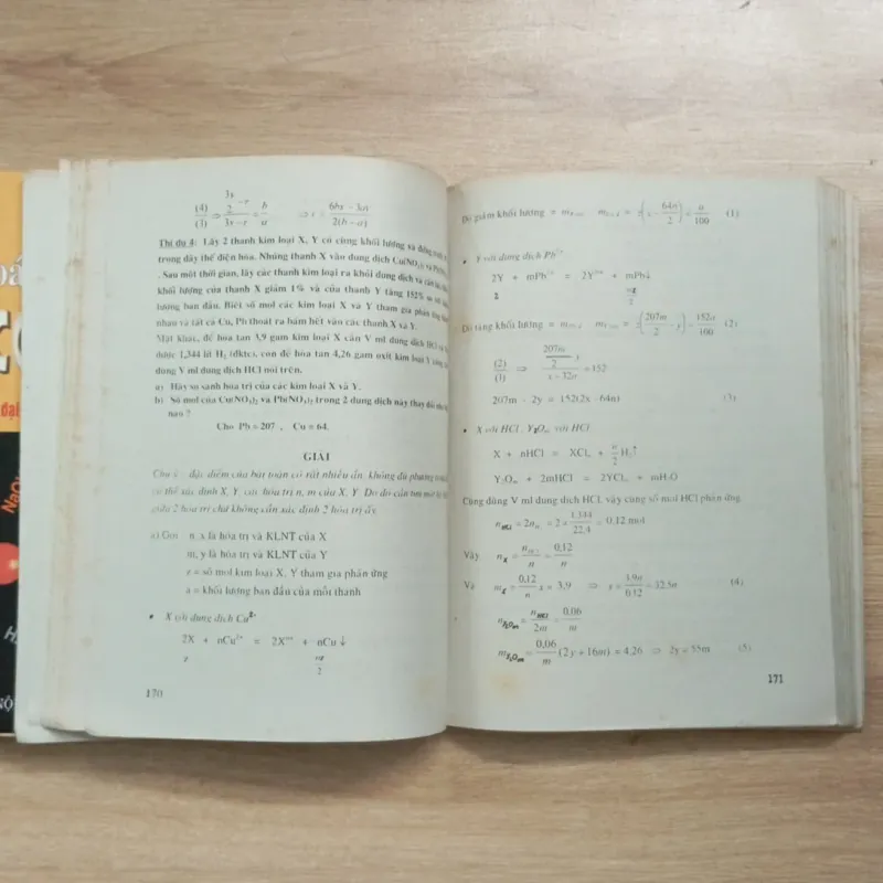 Hai quyển Phương Pháp Giải Toán Hóa Học - Năm 1999 925804