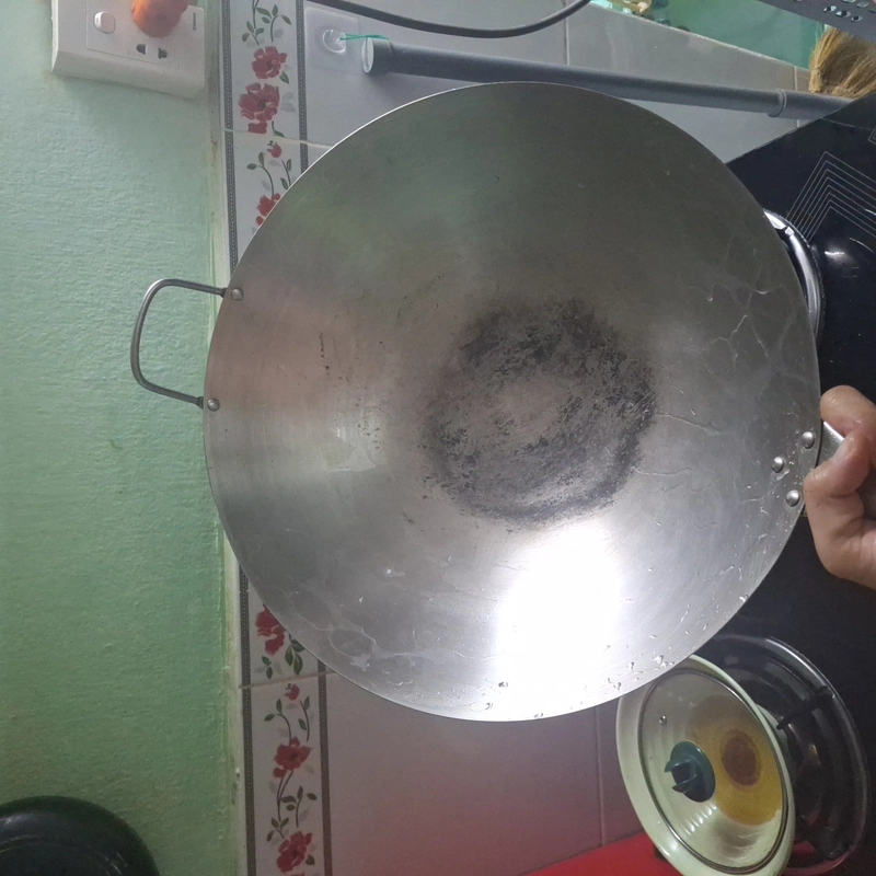 Chảo size 32cm, inox, chiên rán ngon 541621