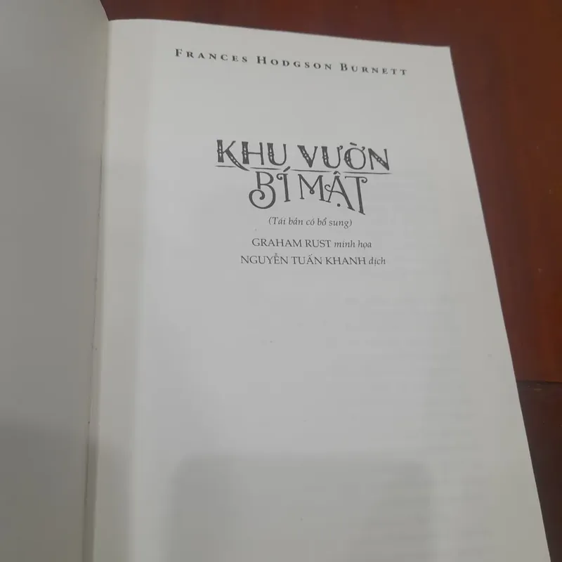 Frances Hodgson Burnett - KHU VƯỜN BÍ MẬT (nhã nam) 739037