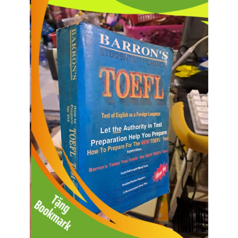 (TẶNG BOOKMARK) How to prepare for the TOEFL test eighth edition - Barron's - mới 80% ố - HỌC NGOẠI NGỮ - RBK0111 945440