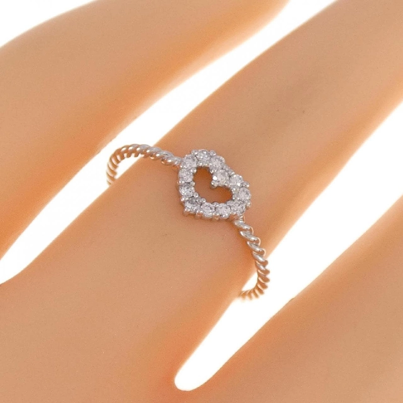 Nhẫn kim cương PT hình trái tim 0.10CT - Hàng hiệu Chính hãng 856320