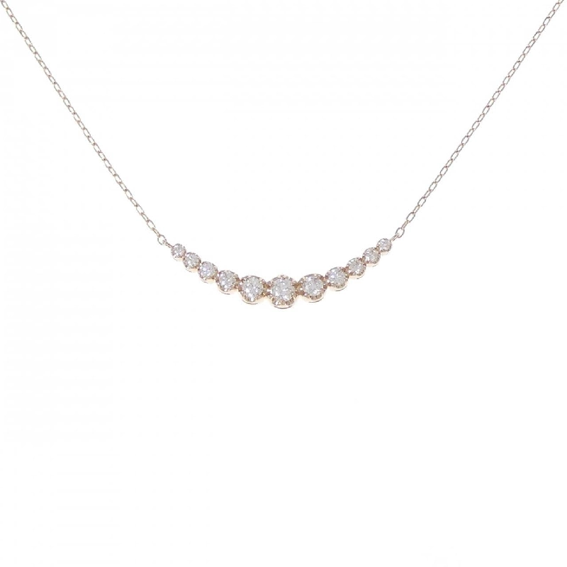 K18PG/K18YG Dây chuyền kim cương 0.50CT - Hàng hiệu Chính hãng 861802