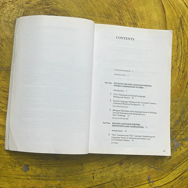 SECOND - LANGUAGE WRITING IN THE COMPOSITION CLASSROOM  697840