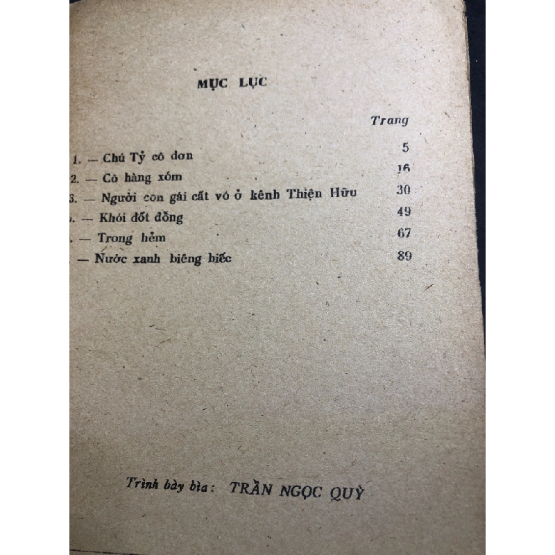 Nước Xanh Biêng Biếc mới 50% ố vàng nặng, tróc gáy nhẹ 1986 Nguyễn Khoa Đăng HPB0906 SÁCH VĂN HỌC 163093