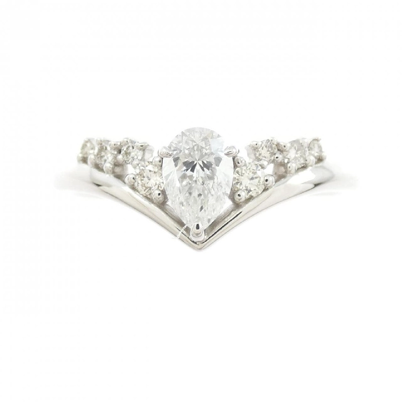 Nhẫn kim cương PT950 0.303CT F SI2 hình giọt nước - Hàng hiệu Chính hãng 871291