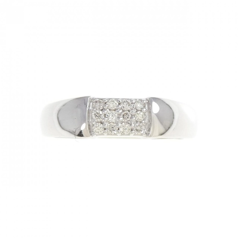 Nhẫn kim cương K18WG 0.10CT 667508