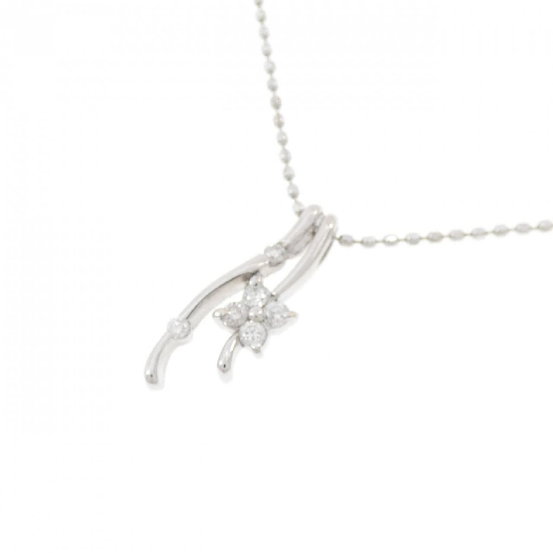 Dây chuyền kim cương K18WG 0.08CT - Hàng hiệu Chính hãng 859912